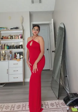 Red Maxi Dress